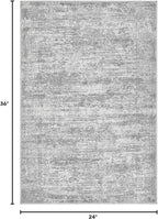 DMOYEST 2x3 Entryway Area Rug: Washable Neutral Modern Abstract Small Rug - Image 2