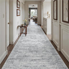 3x14 Runner Rug Non Slip, Washable Hallway Runner Rug, Living Room, Extra Long - Image 5