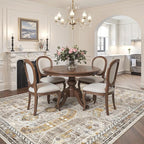 Madane 5x7 Area Rugs for Living Room, Non-Slip Washable Rug, Soft Low Pile - Image 3