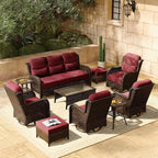 HILLGA 10-Piece Luxury Patio Furniture Set by HILLGA