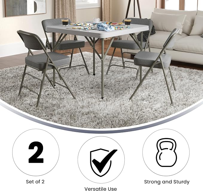 Flash Furniture Hercules Series Metal Folding Chairs - Image 6