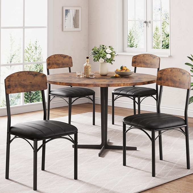 Jocoevol Dining Chairs Set of 4 by JOCOEVOL
