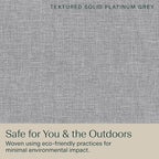 Honeycomb Outdoor Chaise Lounge Cushion - Image 7
