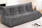Bean Bag 3-Seater Chair Big Sofa Beanbag Chair by Cansunna