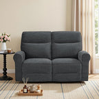 MCombo 64.6" Wall Hugger Power Loveseat Recliner Sofa - Image 2