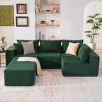 Weture 135.4" Cloud Couch Sectional, Modular Sectional Sofa - Image 2