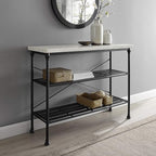 Crosley Furniture Madeleine Sofa Console Table - Image 8