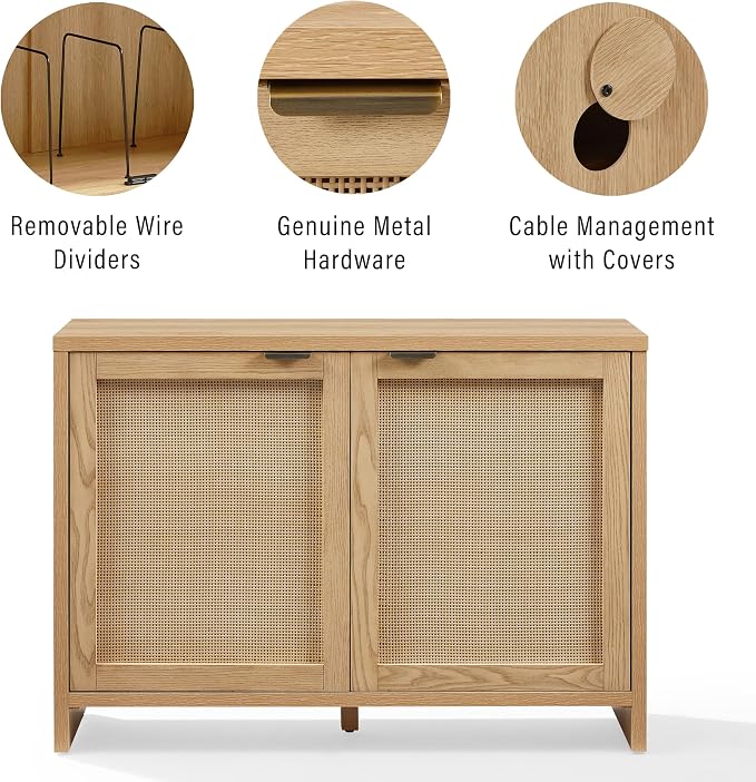 Crosley Furniture Kenji Record Player Cabinet - Image 7