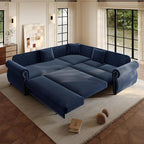 88.2" Sectional Sleeper Sofa - Image 2