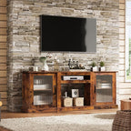 WLIVE Farmhouse TV Stand for 75 inch TV, Entertainment Center - Image 7