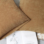 CaliTime Decorative Throw Pillow Covers 26 X 20 Inches Apricot Brown | Pack of 2 - Image 6