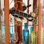 Glass Corner Display Cabinet - Image 7