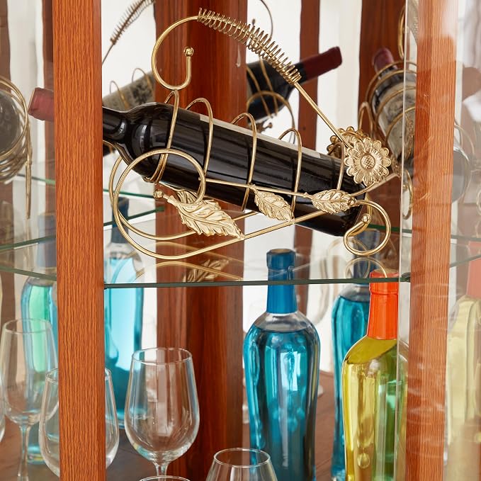 Glass Corner Display Cabinet - Image 7