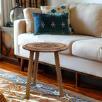 COTTON CRAFT Solid Wood End Table - Image 2