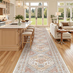 3x20 Runner Rug Non Slip, Washable Hallway Runner Rug, Living Room, Dining Room - Image 5