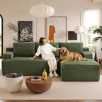 96" Sectional Couches for Living Room Cloud Couch Sofa - Image 9