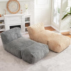Hobestluk Big Bean Bag Lounger Chairs Large Beanbag Chair - Image 7