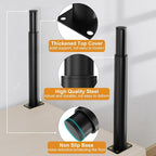 Metal Adjustable Furniture Legs 10-17 inch, Wlrrcwdttc Sofa Cabinet Legs - Image 6