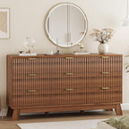 Xixini Fluted Dresser for Bedroom by Xixini