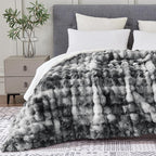 50x60 Inches Ultra-Soft Fuzzy Faux Fur Plush Throw Blanket - Image 6
