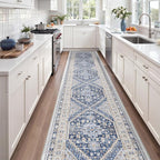 3x16 Runner Rug Non Slip, Washable Hallway Runner Rug, Living Room, Extra Long - Image 3