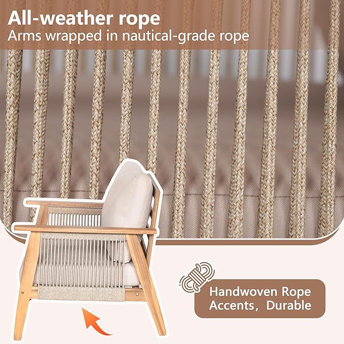 Christopher Knight Home Lorna 4-Seater Patio Furniture Set - Image 6