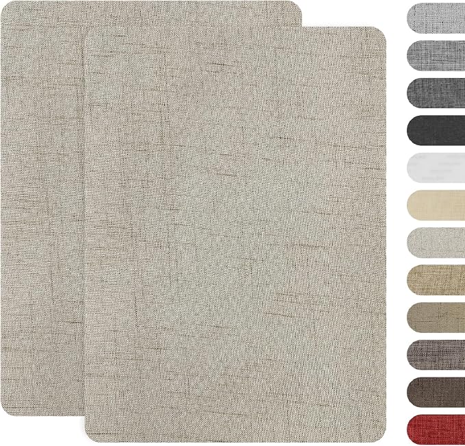 SYLVASS 8x11 Inch Fabric Repair Patches, Self-Adhesive Linen Patch by Sylvass