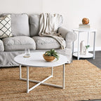 Household Essentials Jamestown Round Side End Table - Image 4