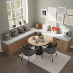 Bobve L-Shape Storage Bench - Image 3