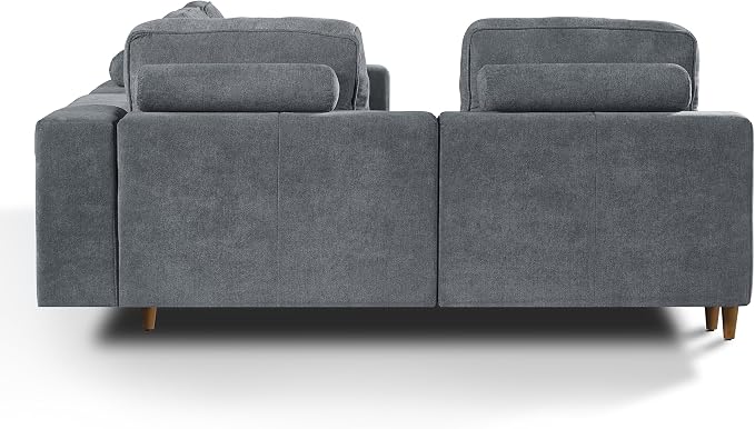 Christopher Knight Home Linmont 2 Pieces L Shape Convertible Sectional Sofa - Image 8