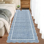 GarveeHome Scalloped Washable Runner Rug 2x6 Non Slip Kitchen Rugs - Image 3