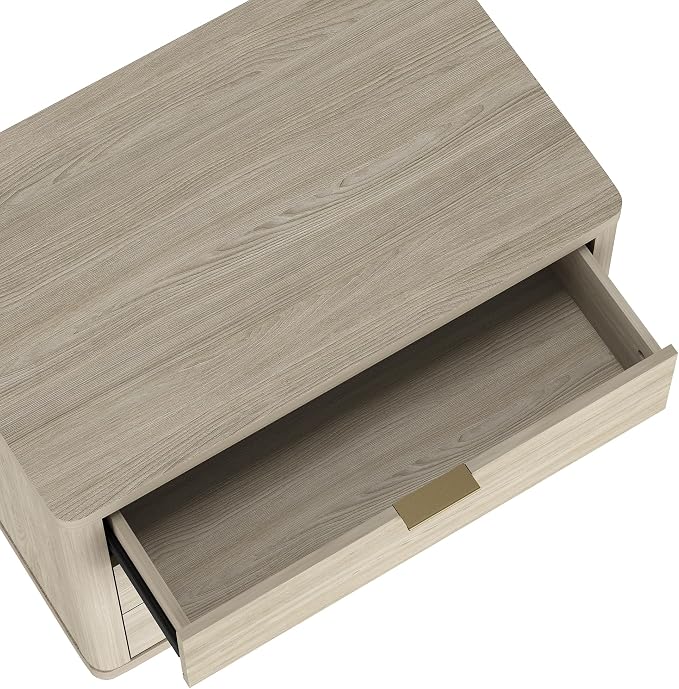 Eco-Friendly Nightstand in Natural Finish, Sustainable Bedside Table Made from - Image 6