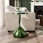 Homes: Inside + Out Halric Modern 24" Tall Round End Table - Image 2