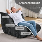 Bean Bag Chairs for Adults Giant Bean Bag Chair Memory Foam BeanBag Chair Bean - Image 5