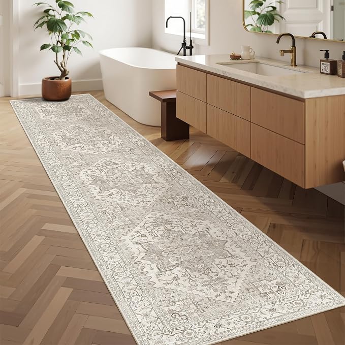 Madane Washable Runner Rugs 2x10 Long - Image 2