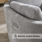 Power Recliner, Nursery Swivel Glider Rocking Chair - Image 9