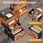 Furologee 66” L Shaped Desk - Image 6