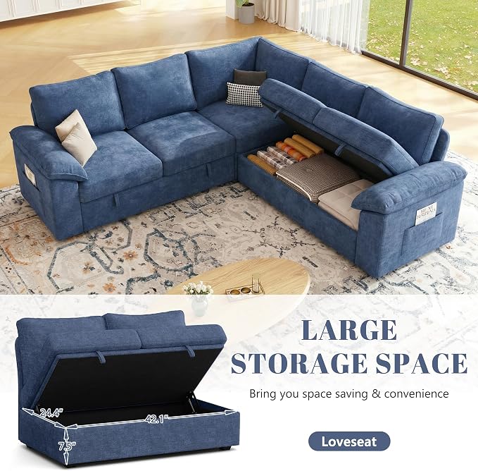 85 Inch Modular Sectional Sofa - Image 6