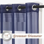 NICETOWN Sheer Curtains for Living - Image 2