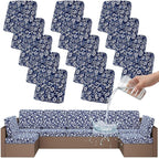 Smiry Waterproof Patio Cushion Covers, Stretch Outdoor Furniture Covers | Couch by Smiry