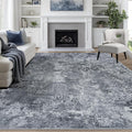 Aelenmu 8x10 Area Rugs for Living Room Washable Bedroom Dining Room Black | by Aelenmu