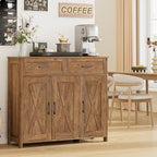 Homhedy Sideboard Buffet Cabinet, Coffee Bar Storage Cabinet by Homhedy