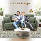 Kidirect 70in Corduroy Couch, Sofas - Image 7
