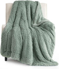 Bedsure GentleSoft Fluffy Sage Green Throw Blanket, Sage Green Decor by Unknown