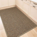 BEQHAUSE Kitchen Rugs 32"x48", Non-Slip Kitchen Mats by BEQHAUSE