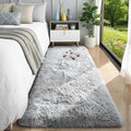 Grey Runner Rugs for Hallway 2x6 Ft, Long Bedside Rugs Bedroom Kids | Super by PAGISOFE