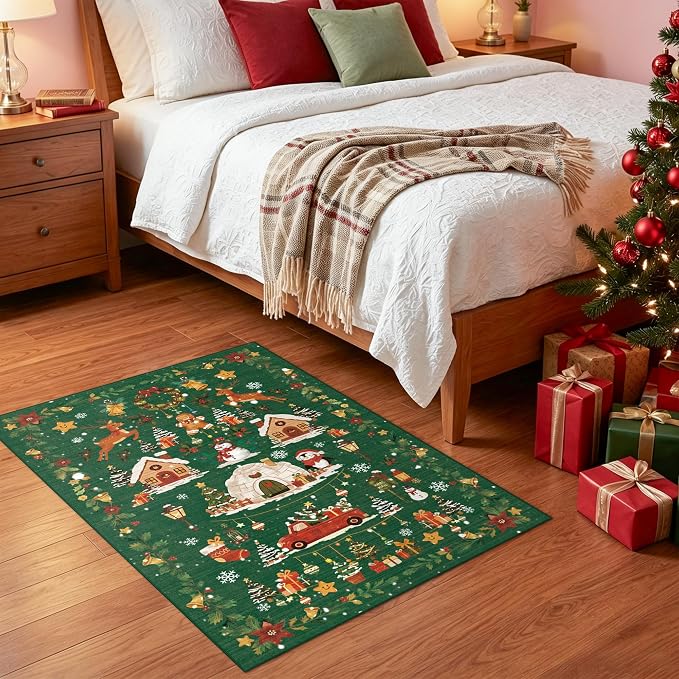 Christmas 2x3 Entryway Area Rug - Image 8