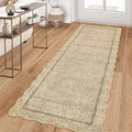 GarveeHome Scalloped Washable 2x6 ft Modern Kitchen Runner Rug Non Slip | by GarveeHome