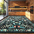 Area Rugs for Living Room, Washable 5x7 Vintage Rug for Bedroom, Non-Slip - Image 9