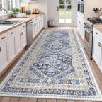 4x12 Runner Rug Non Slip, Washable Hallway Runner Rug, Nursery Room, Soft by Zesthome